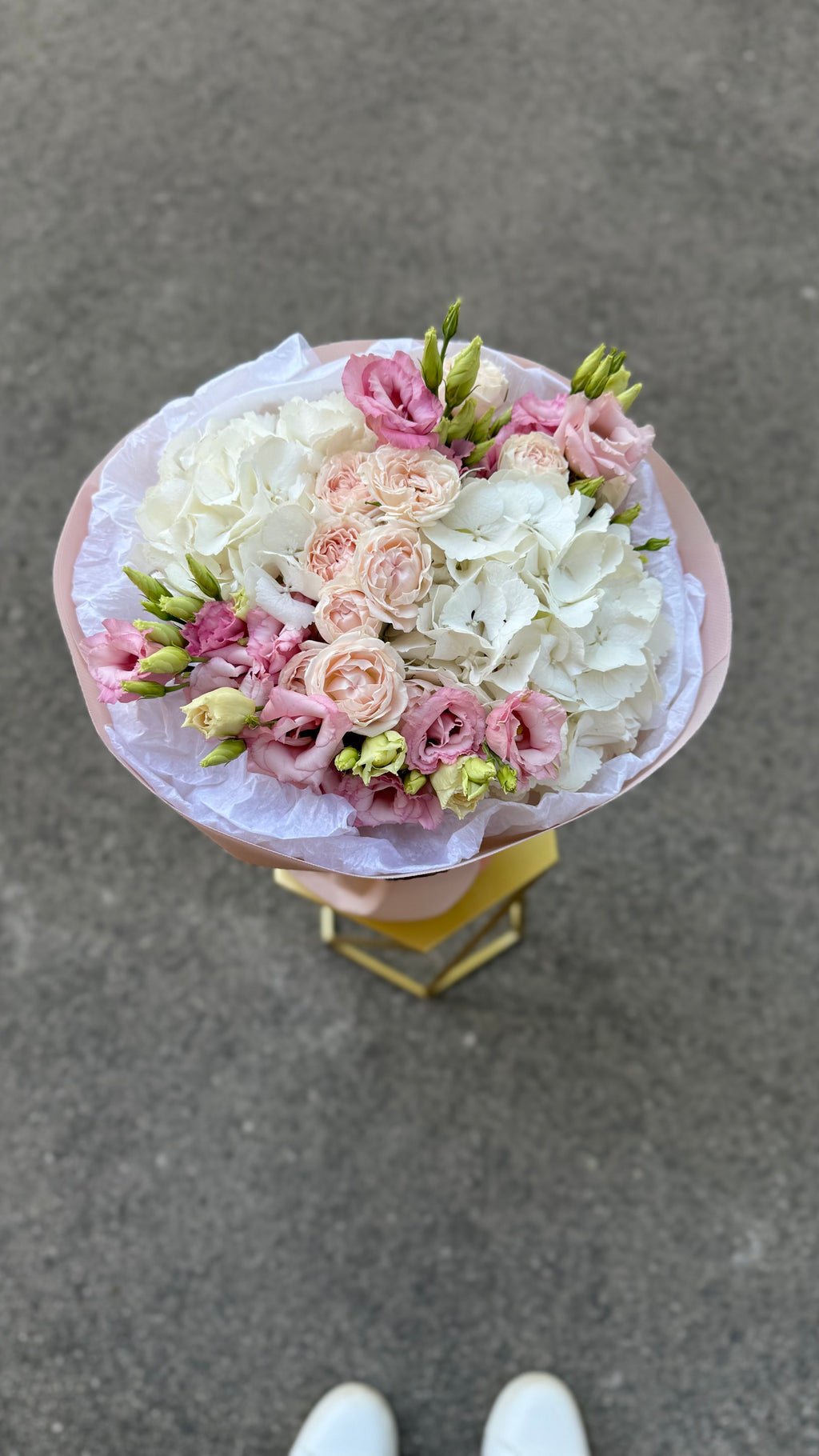 Pink & white mix