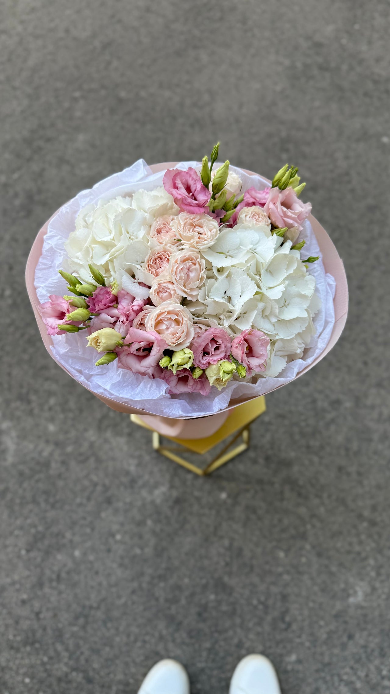 Pink & white mix