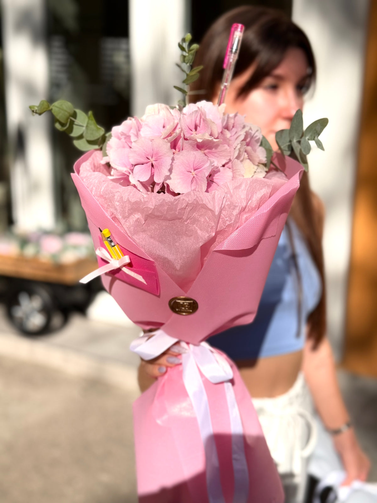Hydrangea pink