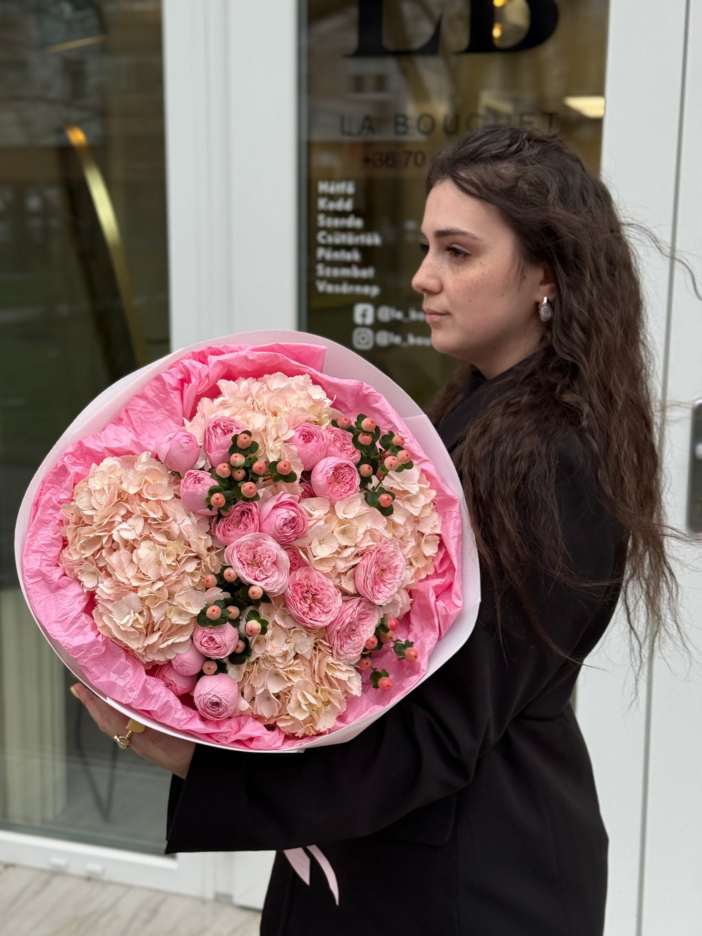 Peach Hydrangea Grande