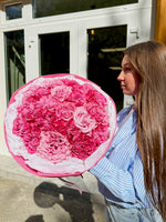 21 pink roses