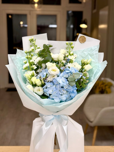 Blue Hydrangea Cloud