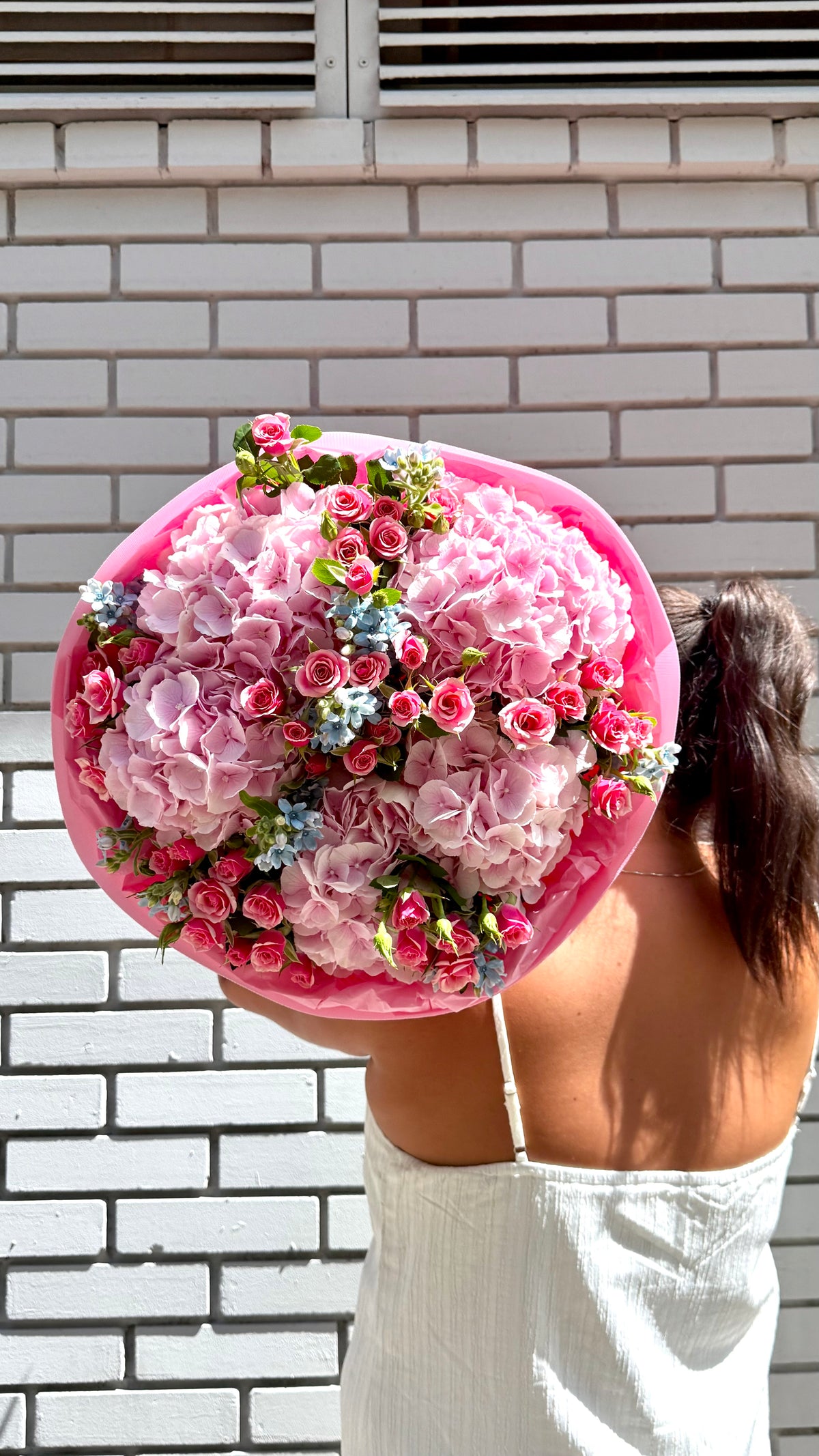 Pink & blue mix